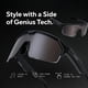 thumbnail image 5 of Gafas de sol Smart Audio CHAMELO Music Shield, color negro mate, 5 of 8