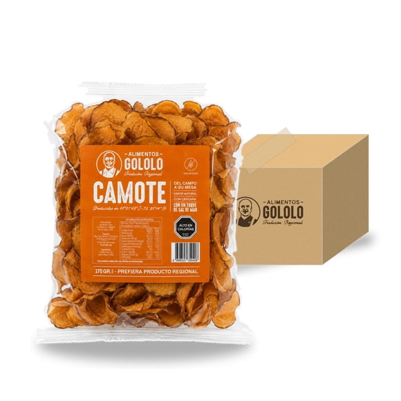 Pack 5 Camotes Gololo 170 g