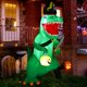 thumbnail image 2 of Decoración inflable de Halloween con diseño de dinosaurio GOOSH de 2,1 m con LED, 2 of 6