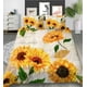thumbnail image 1 of Sunflower Flowers Gift BP0 Quilt Duvet Cover Set Pillowcase Queen Soft3-Piece Bedding Set, 1 of 5