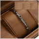 thumbnail image 2 of Pulsera de Cuero Genuino Café Style Vintage, 2 of 3
