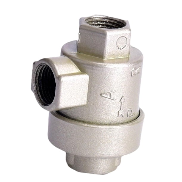 Válvula de rápido con rango de presión de 0,12 a 1,0 MPa, cilindro robusto, válvula de control de de liberación rápida para automóviles. 8 mm