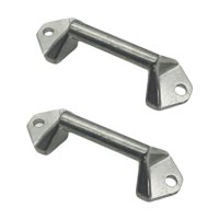 Magideal - 2 Piezas Gancho Para Correas Accesorio Para Maleta De Motocicleta Herramienta De Sujeción Resistente Material Metálico Adecuado Para Cajas Laterales Aleación De Zinc