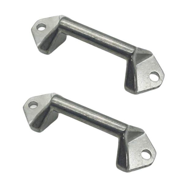 2 Piezas Gancho para Correas Accesorio para Maleta de Motocicleta Herramienta de Sujeción Resistente Material Metálico Adecuado para Cajas Laterales Aleación de zinc