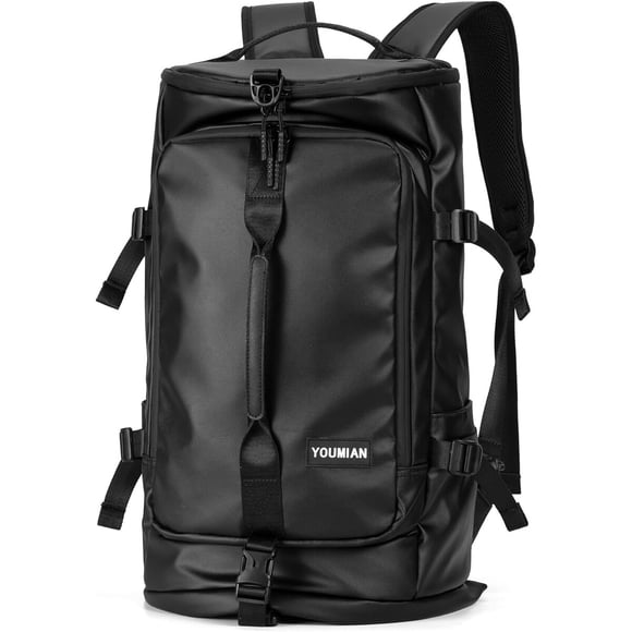 Bolso Duffel Youmian 30L Mochila Compartimiento Zapatos Impermeable