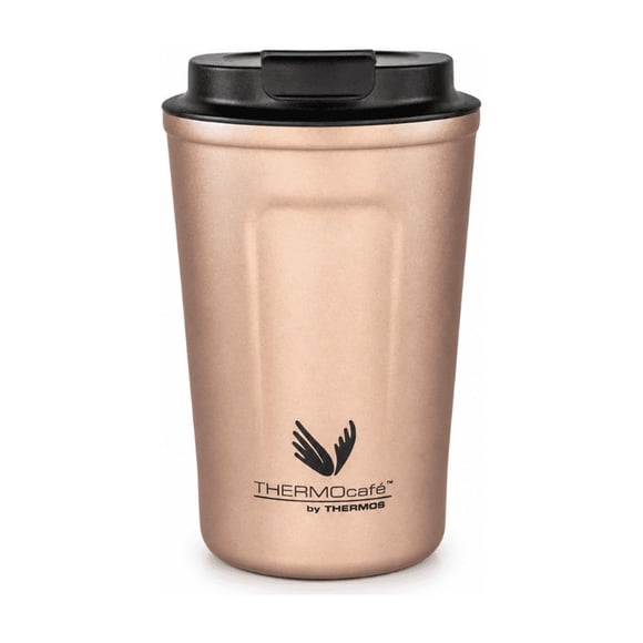 VASO TÉRMICO ACERO INOXIDABLE FLIP LID 350 ML ROSE