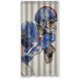 thumbnail image 1 of Cortina de ducha Odell Beckham, juego de cortinas de baño con ganchos, tamaño 36 x 72 pulgadas, 1 of 3