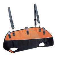 Magideal - Ayudante De Hamaca Para Gatos Cachorro Con Gancho Colgante Eslinga De Aseo Para Perros Arnés De Hamaca Para Mascotas Para Cortar Uñas Lavado Cuidado Naranja L