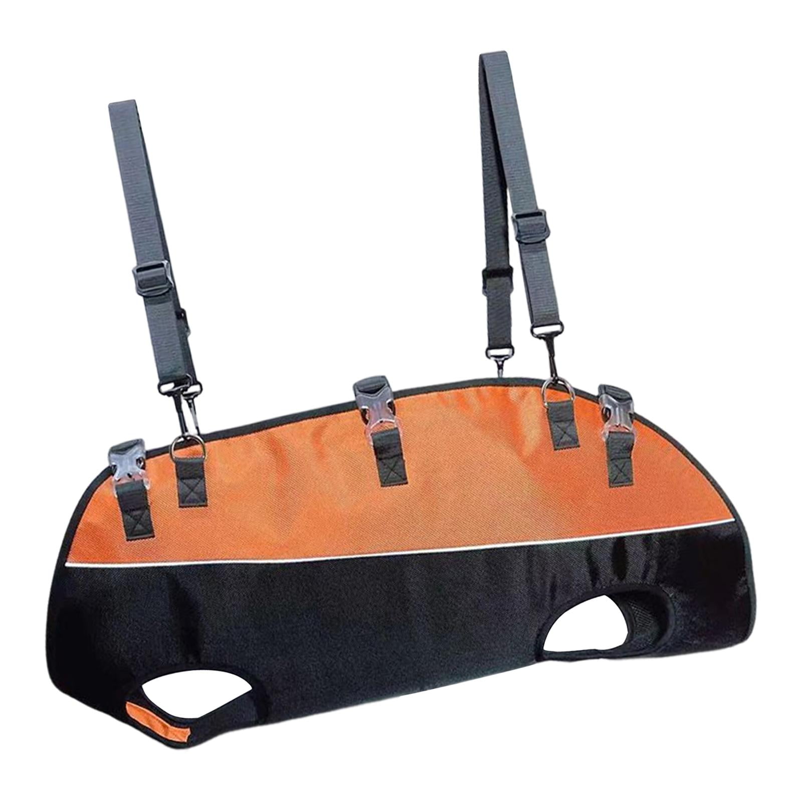 Magideal - Ayudante De Hamaca Para Gatos Cachorro Con Gancho Colgante Eslinga De Aseo Para Perros Arnés De Hamaca Para Mascotas Para Cortar Uñas Lavado Cuidado Naranja L