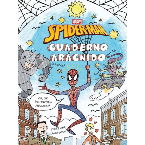 Libro Spider- Man. Cuaderno arácnido - Marvel
