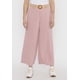 thumbnail image 2 of Pantalón Mujer Palazzo Cinturón Palo Rosa Corona, 2 of 5