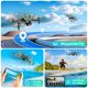 thumbnail image 4 of Drone Dazlen con cámara 1080P HD FPV plegable para niños y adultos, 4 of 6