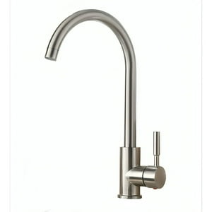 Genérico - Grifo Monomando Llave Lavaplatos Lavaloza Acero Inoxidable