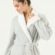 thumbnail image 5 of Bata de Mujer Naty Gris, 5 of 5