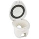 thumbnail image 2 of Taza y tapa de repuesto para ducha empotrada Scandvik, color blanco, 2 of 4