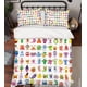 thumbnail image 2 of Set De Ropa De Cama Funda Nórdica Estampado De Monstruos Animales 3d, 2 of 3