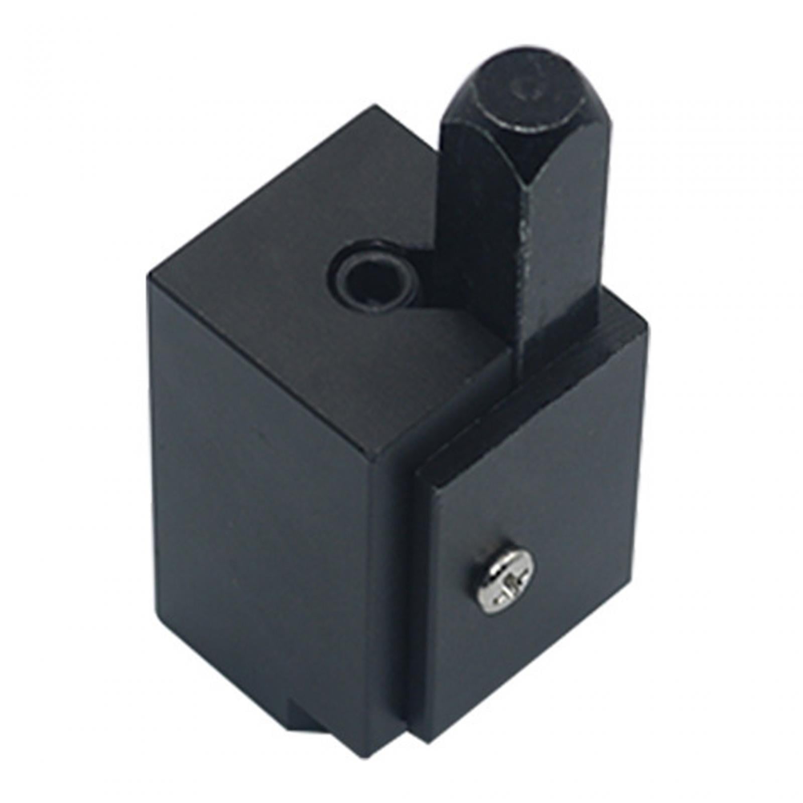 Magideal - Cincel De Esquina De Corte De Madera, Herramienta Cuadrada Portátil De Metal De Precisión Para Carpintería, Huecos Y Marcos De Bisagra De Puerta Empot Negro