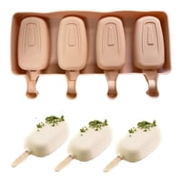 Genérico - Moldes De Silicona Para Helados Molde Paletas Helado