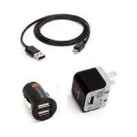 Genérico - Cargador Micro Usb Griffin 5V 1A 3 En 1