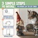 thumbnail image 4 of Puerta Cat Door Purrfect Portal Gnome® para puertas interiores, 4 of 6