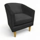 thumbnail image 2 of Poltrona Murcia - Felpa Negro, 2 of 6