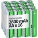 thumbnail image 1 of Pila AA Recargable Granicell 2800mAh NiMH x16, 1 of 3
