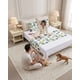 thumbnail image 4 of Piecera Manta de Cama Texturizada con Bordado Botanico, 4 of 7