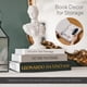 thumbnail image 3 of Set de 3 libros decorativos de lino Upstart Decor, cajas de almacenamiento, 3 of 8