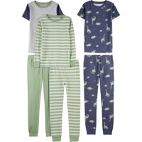 Conjunto De Pijama Simple Joys By Carter'S Boys, 6 Piezas, Algodón 3T