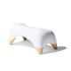 thumbnail image 1 of Taburete de inodoro TUSHY Ottoman Premium, blanco/bambú, 7.5 pulgadas, 1 of 9