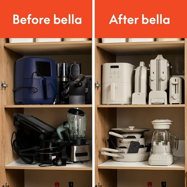 Máquina para hacer gofres Bella Flip-n-Store EverGood Ceramic 1000