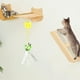 thumbnail image 4 of 3 juguetes para gatos de interior, juguetes retráctiles para gatos, juguetes deportivos con cuerda para colgar en la puerta, juguetes para gatos que rebotan., 4 of 5