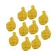 thumbnail image 3 of 10 Uds. Ganchos De Pared Para Pulgar Clip De Cable Auriculares Soporte De Cables Para Oficina En Casa Amarillo, 3 of 3