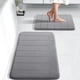 thumbnail image 1 of Juego de Alfombrillas de Baño Yimobra Memory Foam Gris 43x63+80x50 cm, 1 of 3