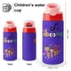 thumbnail image 2 of Los KiboomersBotella de Agua con Tapa Pop Top de Un Toque, Acero Inoxidable, a Prueba de Fugas, para Deportes, Botella Infantil rosa 12 oz, 2 of 6