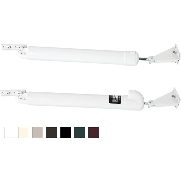 Cierrapuertas Greenstar Touch 'n Hold Smooth Dual System blanco