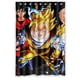thumbnail image 1 of Cortina de ducha de Anime Dragon Ball Z, juego de cortina de baño con ganchos, tamaño 48 x 72 pulgadas, 1 of 3