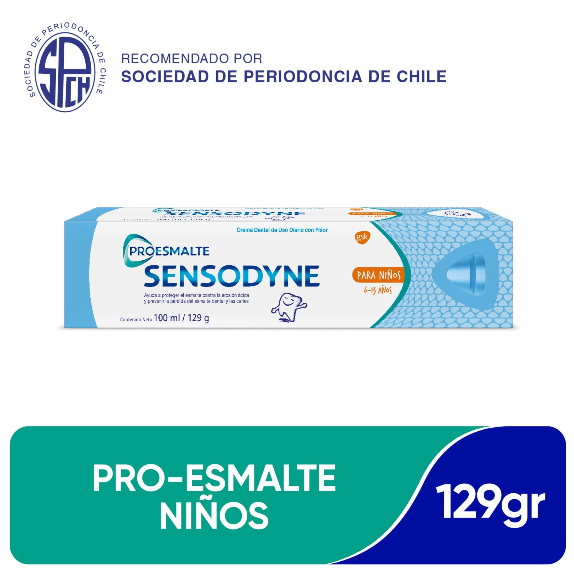 Pasta Dental Berry Twist Niños 90 g Sensodyne