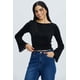 thumbnail image 2 of Polera Mujer Flare Negro, 2 of 4