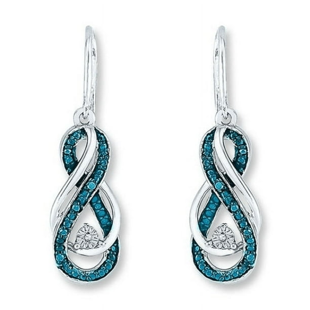 Elegant Antique Heart Earrings with Zircon - Perfect for Women's Hook Dangle Style