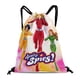 thumbnail image 1 of Totally Spies Mochila de Cuerdas para Deportes y Gimnasio, Bolsa de Cuerdas Resistente al Agua, Bolsa Cinch, 30×40cm, 1 of 6