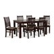 thumbnail image 3 of Comedor Ñuble Vidrio Con 6 Sillas Chocolate, 3 of 14