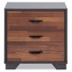 thumbnail image 5 of Acme Eloy Mesita de Noche de Madera de 3 Cajones Nogal Espresso, 5 of 8