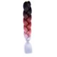 thumbnail image 1 of Xiao Hua Extensiones de cabello trenzado de ganchillo, 3 piezas, 23.6 pulgadas de largo, resistentes al calor, trenzadas de ganchillo, preestiradas, sin nudos, para peinado DIY, B190, 1 of 3