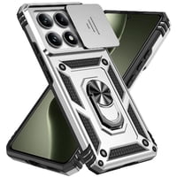 Estuche Gangxun Para Xiaomi 14T, Soporte Giratorio 360°, Estilo Mecánico Y Magnético