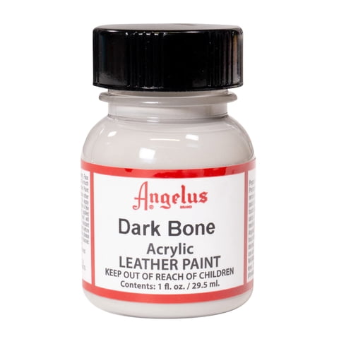Pintura Acrílica Angelus Para Piel, 30 Ml, Color Hueso Oscuro, Paquete De 1