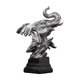 thumbnail image 1 of Escultura De Resina De Elefante Hermosa Estatua Para Escritorio Escritorio Decoración De Jardín Plata, 1 of 5