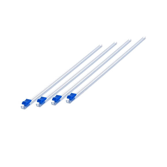 Cortador Deslizante GEGADO 30 cm Pack de 4 para Film Plástico y Papel Aluminio