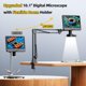 thumbnail image 2 of Microscopio LINKMICRO LM109A con pantalla LCD de 10.1" y 260x, luz LED de 56, 2 of 8