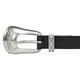 thumbnail image 2 of Cinturón Para Mujer Moderno Piel Hebilla Western Color Negro, 2 of 5